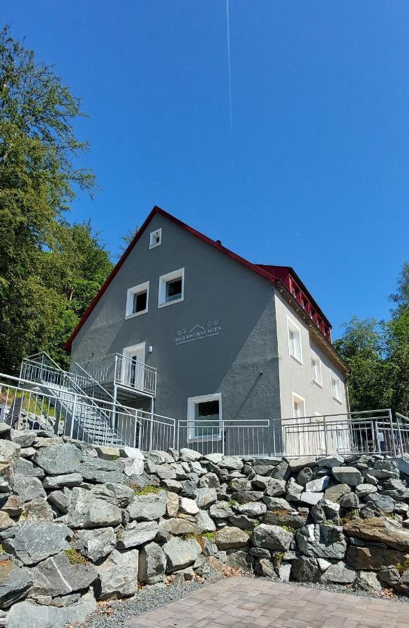 Am Quellenhaeuschen Lägenhet Naila Exteriör bild